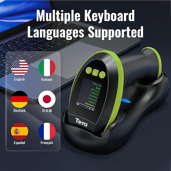 Tera Barcode Scanner Wireless