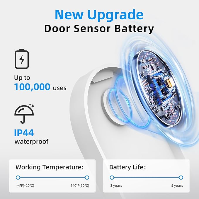 Daytech Wireless Door Chime System - 800ft Long Range