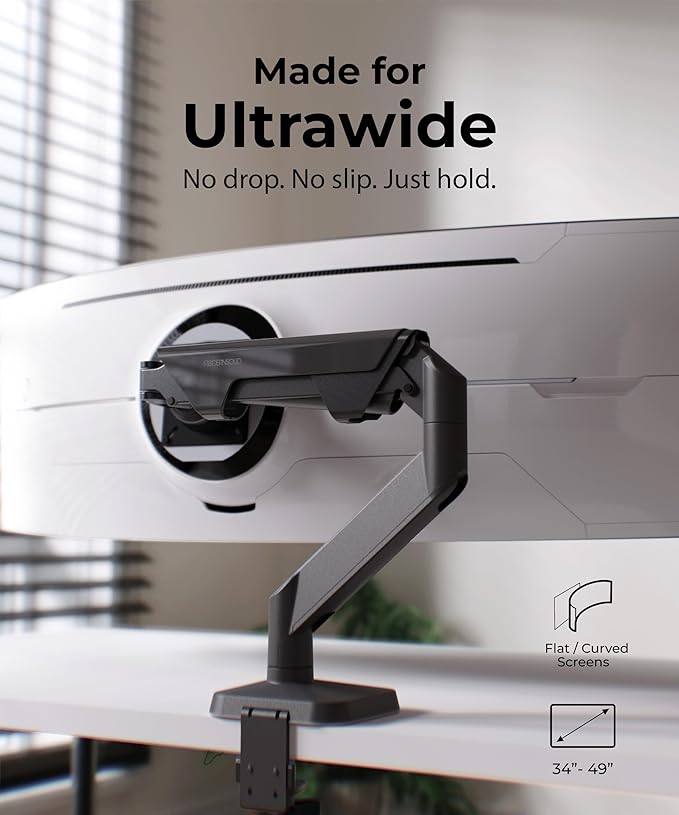 Modernsolid Heavy Duty Monitor Arm Desk Mount