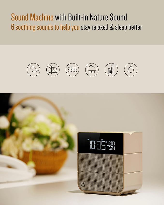 Soundfreaq Sound Rise II, SFQ-16: Bedside Alarm Clock Radio & Bluetooth S...