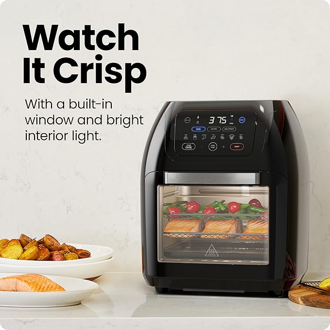 CHEFMAN Multifunctional Digital Air Fryer+ Rotisserie, Dehydrator, Convection