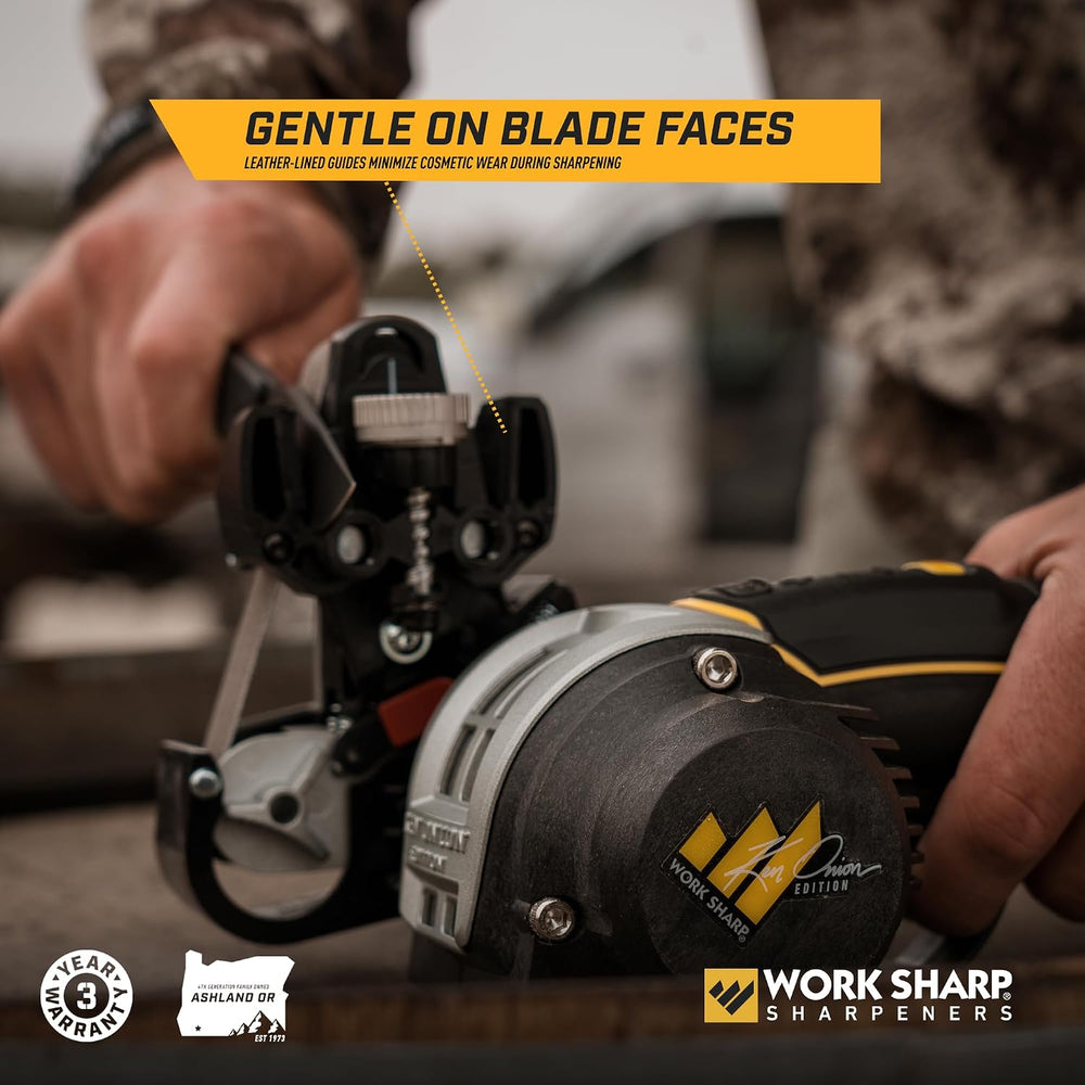 Work Sharp Ken Onion Mk2 Electric Knife Sharpener, Adjustable Angle