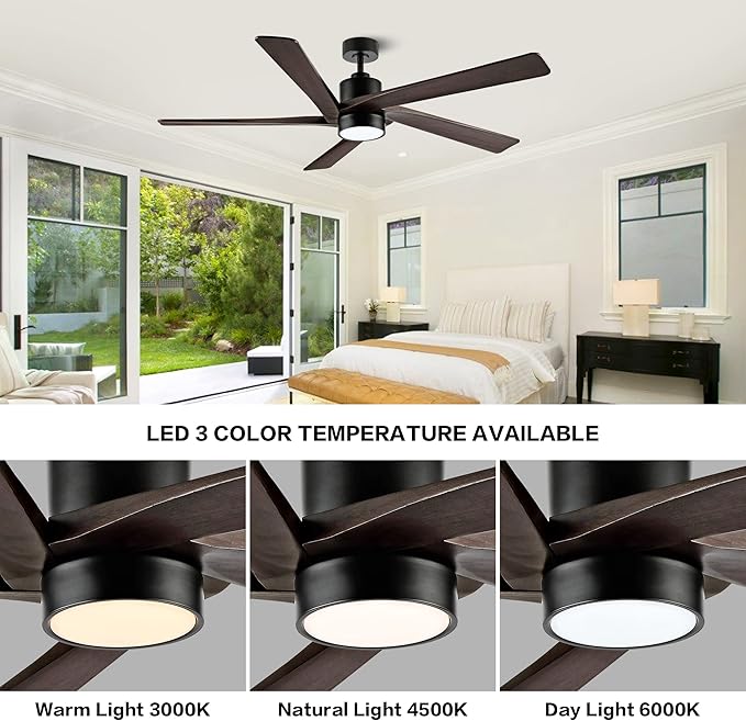 WINGBO 54 Inch DC Ceiling Fan