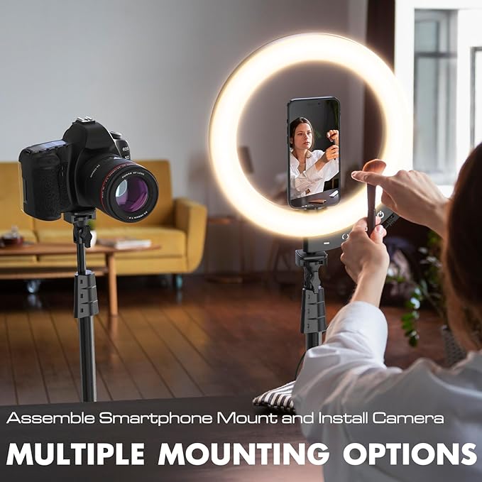 UBeesize Upgraded 12'' Ring Light