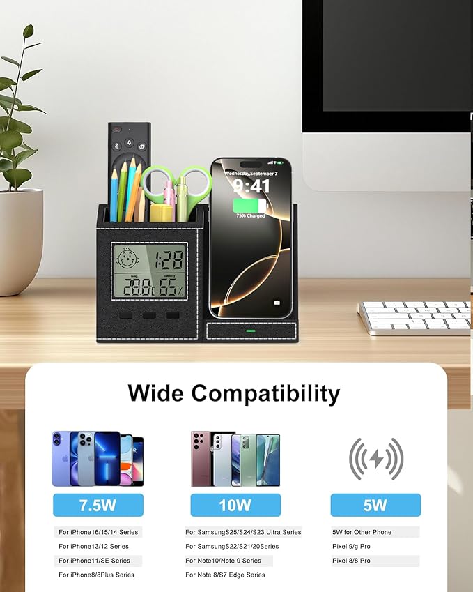 Multifunctional Pen Holder and Organizer