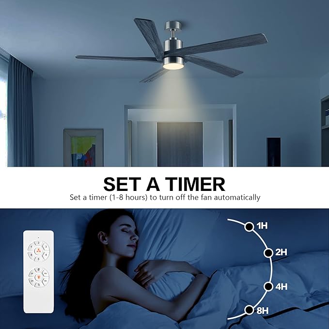 WINGBO 54 Inch DC Ceiling Fan