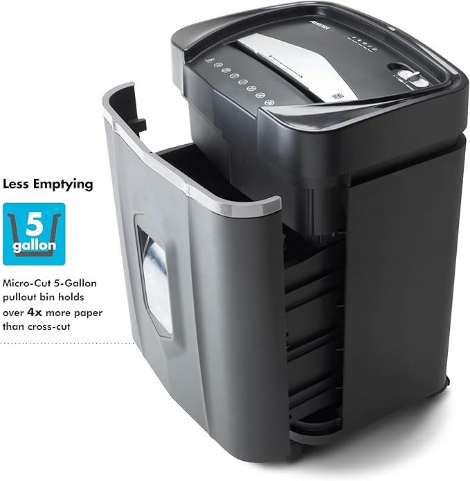 Aurora High-Security 12-Sheet Micro-Cut Paper/CD and Credit Card Shredder