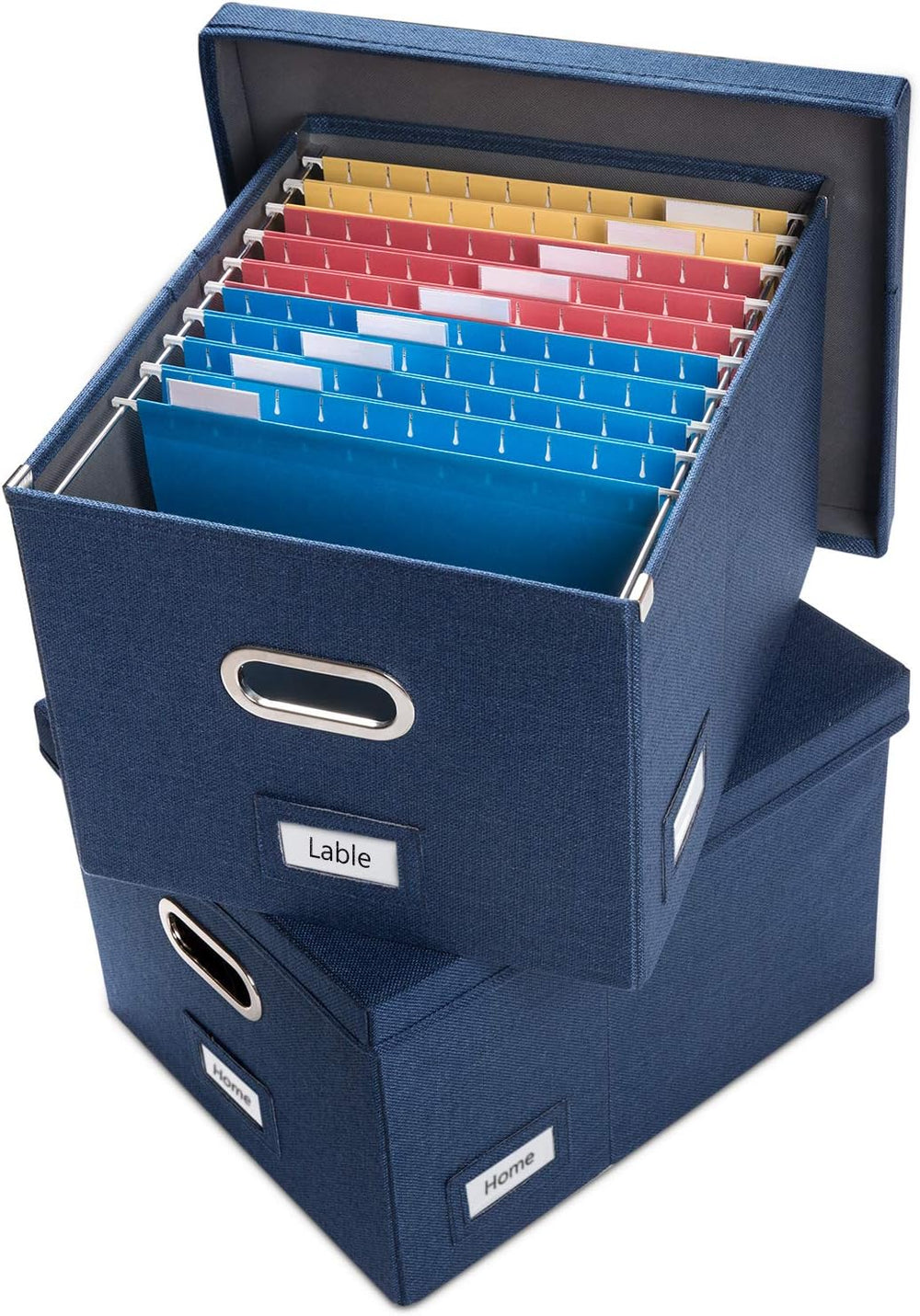 PRANDOM File Organizer Box (Set of 2)