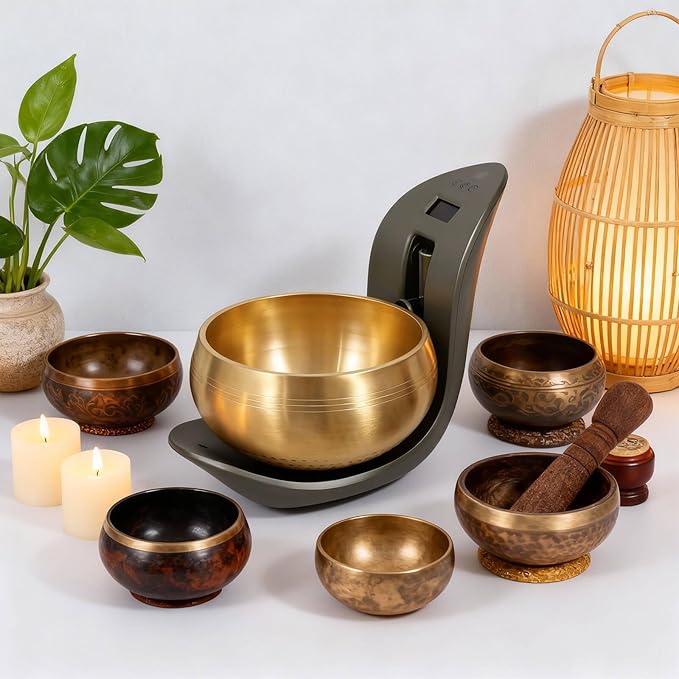 Automatic Singing Bowl – Hands-Free Sound Healing Bowl