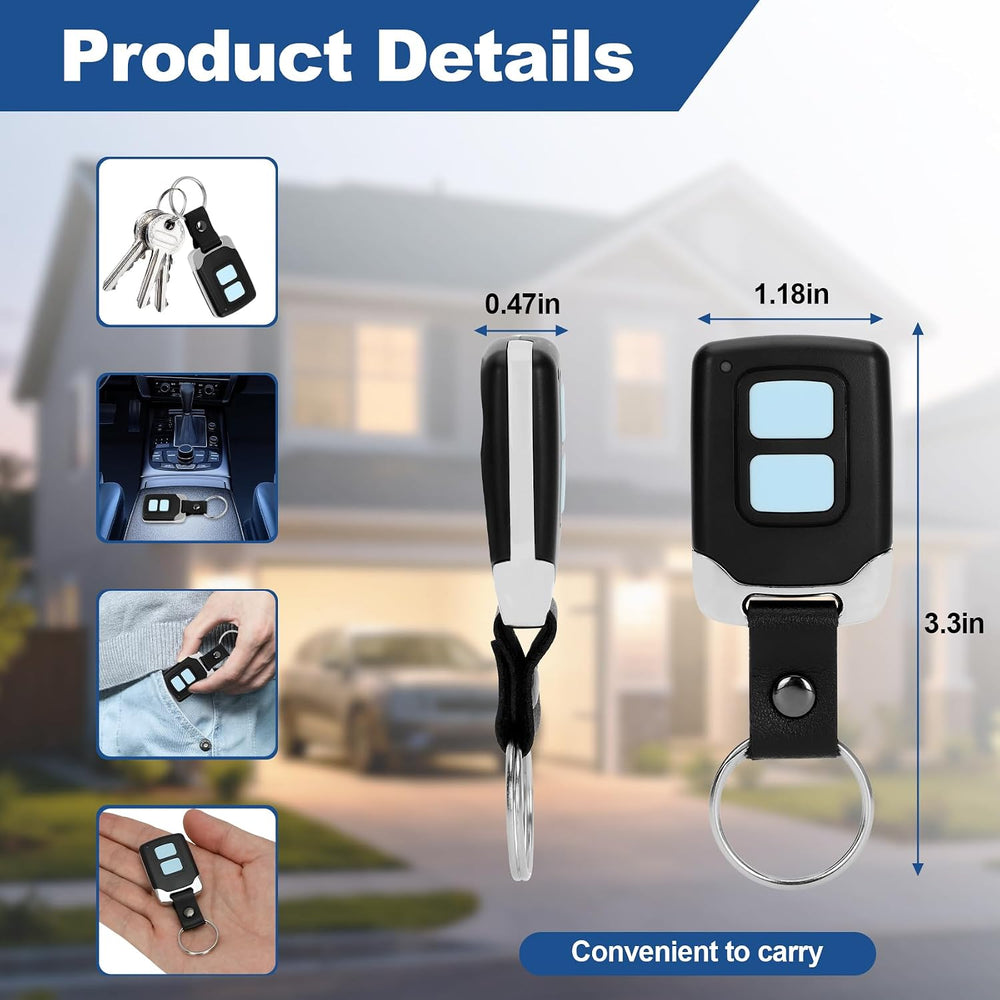 for Genie & Overhead Door Garage Door Opener Keypad&Remote, Compatibl...