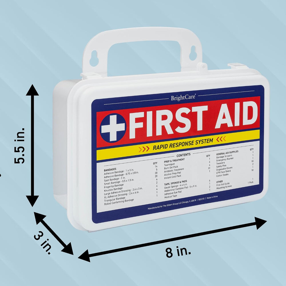 First Aid Kit for Office, Home, Car, School - 130 Pieces