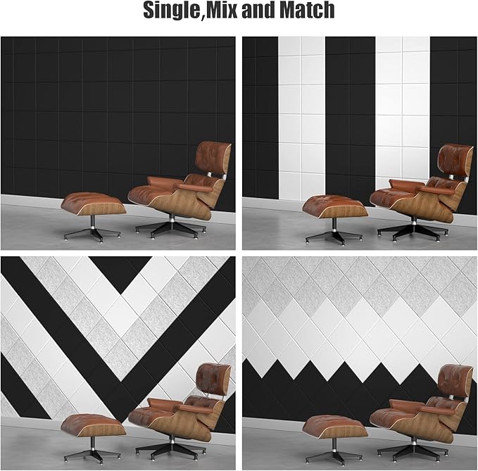 Sonicism 22 Pack Acoustic Wall Panels