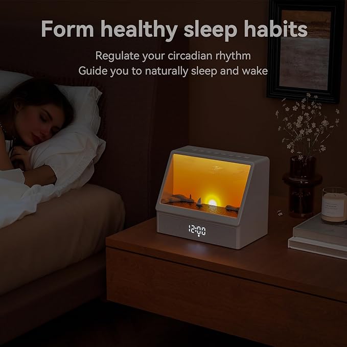 Sunrise Alarm Clock with Sound Machine