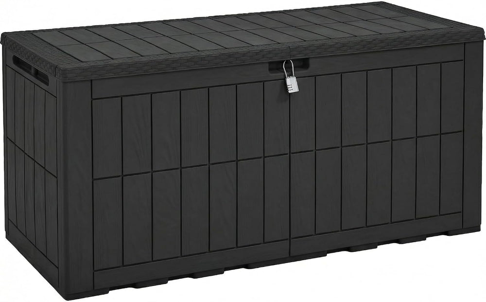 YITAHOME 134 Gallon Large Outdoor Storage Box with Lock