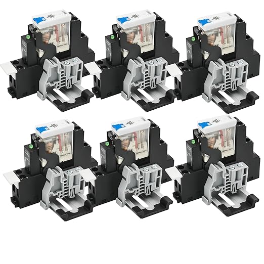 UL Listed 6Pcs 8 Amp Mini Electromagnetic Relay
