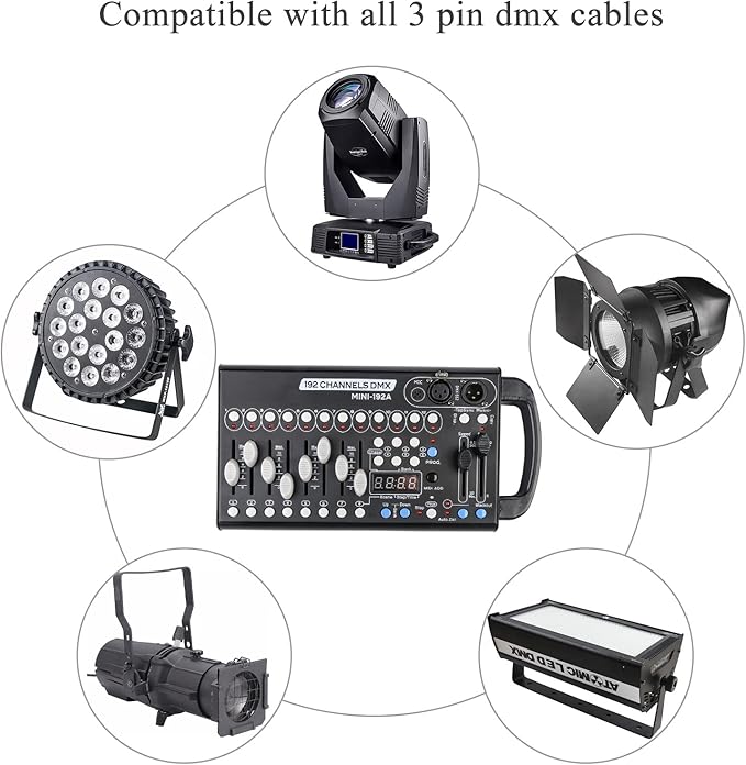 DMX Controller - 192 Channel DMX Light Controller