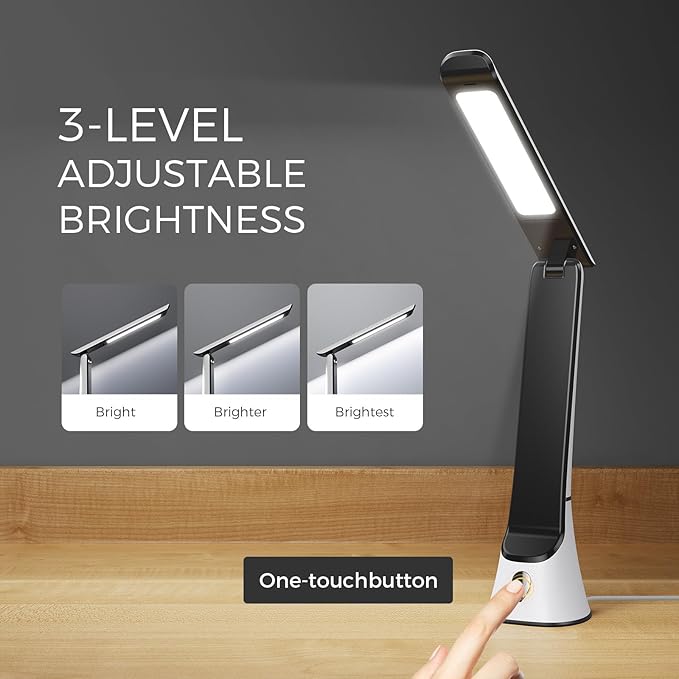 Light Therapy Lamp, 10000 LUX UV-Free LED Sunlight, Full Spectrum Mood Light