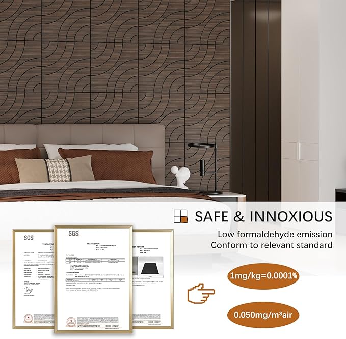 ARMURO 4 Packs Acoustic Wall Panels