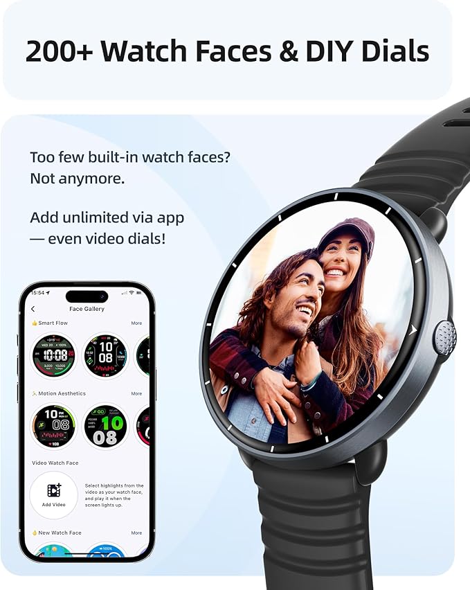 Parsonver Smart Watch for Swimming, 5ATM Waterproof Watch for Pool & Open...