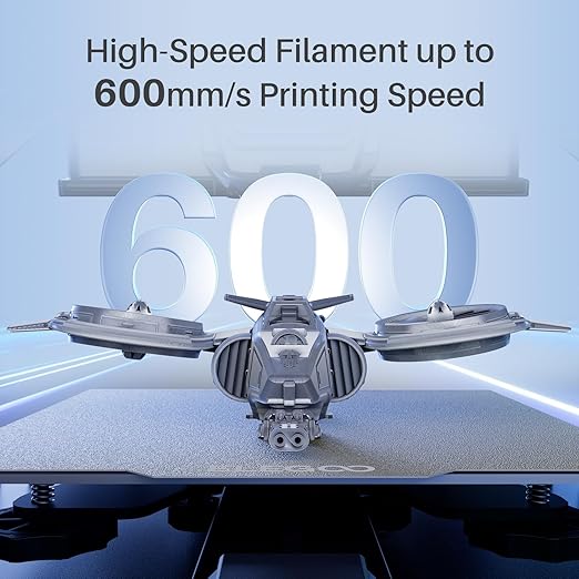ELEGOO Rapid PLA Plus Filament 1.75mm Black 4KG, PLA+ 3D Printer Filament