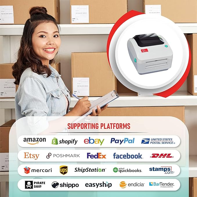 Arkscan 2054A Shipping Label Printer