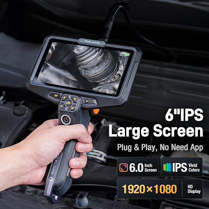 Teslong Ultra-Thin 3.9mm Industrial Endoscope