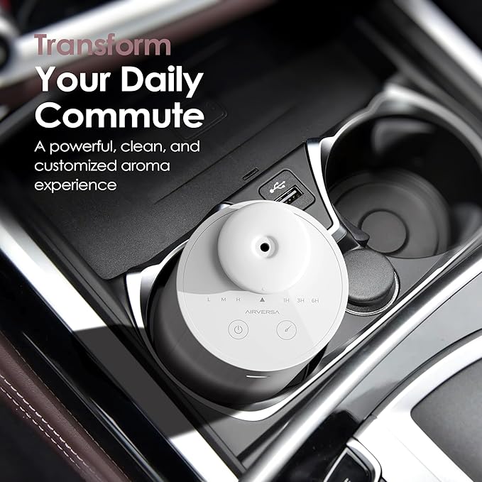 Airversa Waterless Essential Oil Diffuser Starter Kit