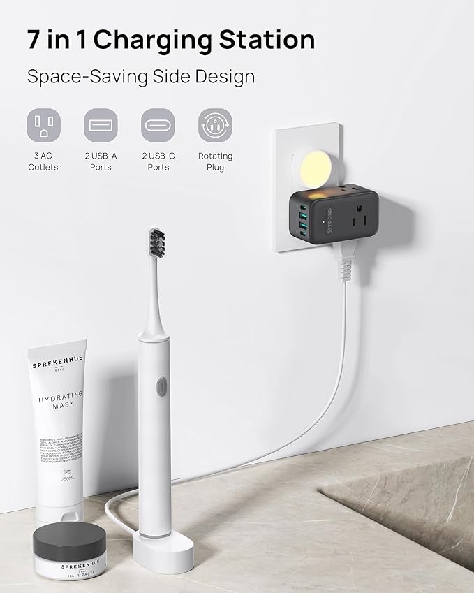 TROND 2 Pack Outlet Extender