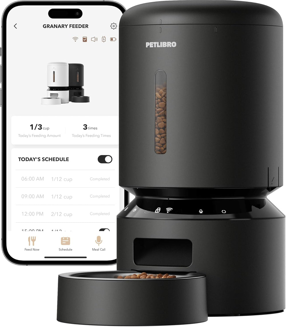 PETLIBRO Automatic Cat Feeder, 5G WiFi Automatic Dog Food Dispenser