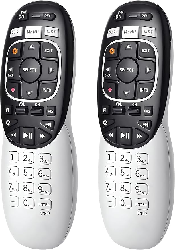 2 Pack Buck AT&T DirecTV RC73 IR/RF Universal Wireless Genie Remote – DirecTV