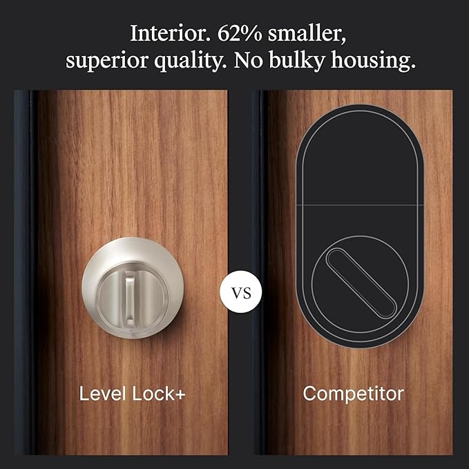Level Lock+ WiFi Deadbolt Smart Lock