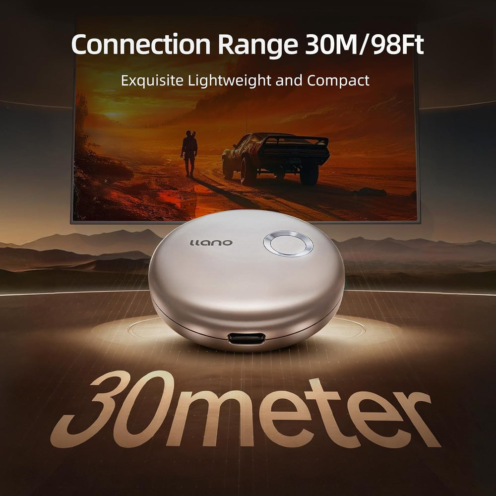 llano T1 Wireless HDMI Transmitter Adapter, Streaming Media Video/Audio/File