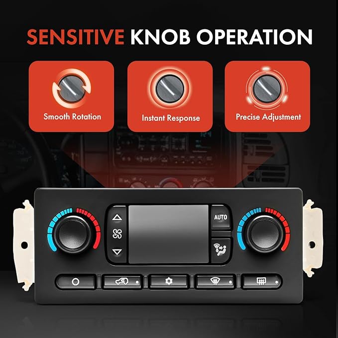 A-Premium Automatic Climate Control Module A/C & Heater Control Panel Com...