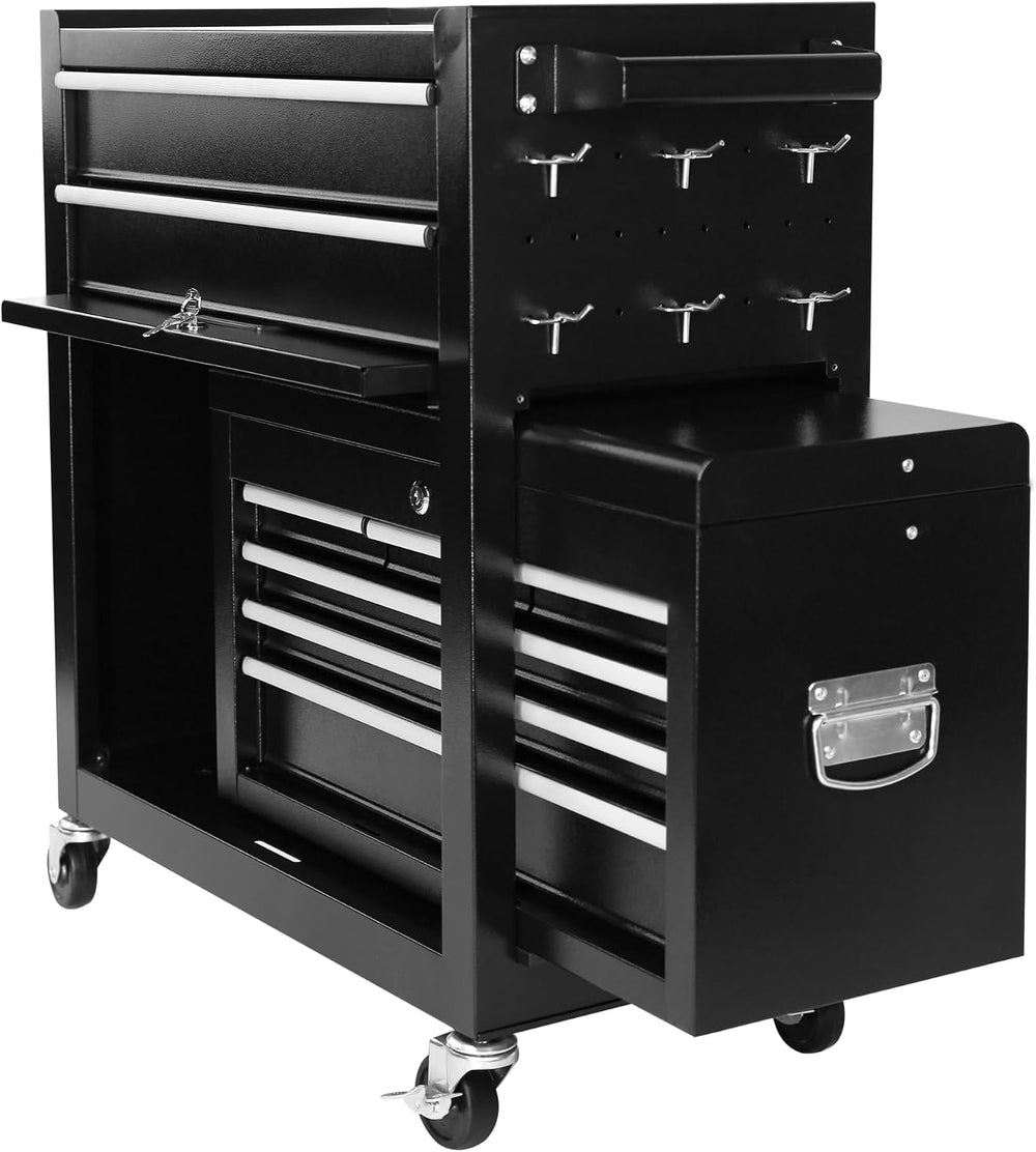 Rolling Tool Chest, 8-Drawer Rolling Tool Chest with Wheels, Large Tool Cabin...