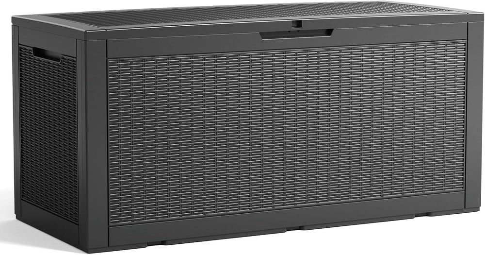 Deck Box Large Outdoor Storage for Patio Furniture, Outdoor Cushions, Garden ...
