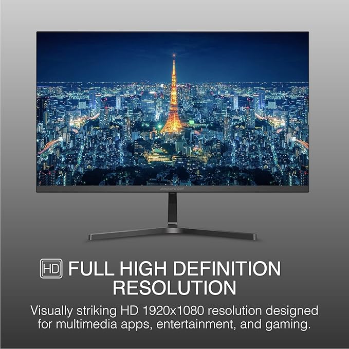 Packard Bell airFrame 21" FHD Monitor, VESA Mount Compatible, Tilt Adjus...