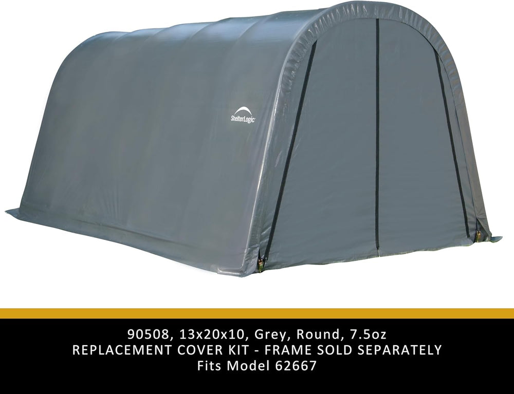 ShelterLogic Replacement Cover Roundtop 13 x 20 x 10 ft., Cover Kit 90508 for...