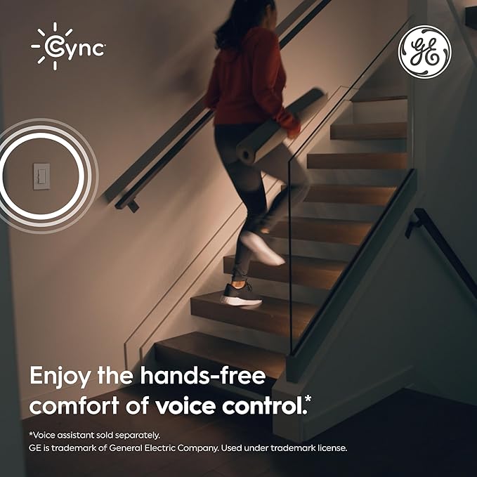 GE Cync Keypad Dimmer Smart Switch, Highly Customizable Dimmer Switch,