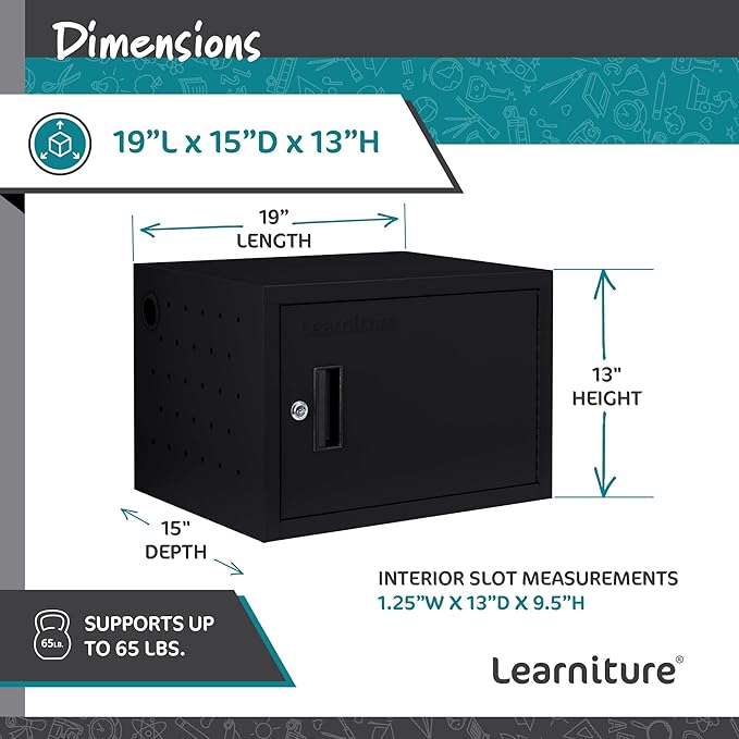 Learniture Structure Series 12-Device Charging Station