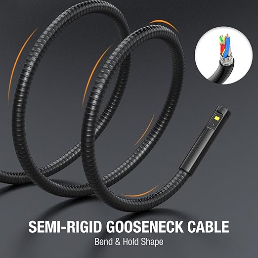 Teslong Inspection Camera, Dual Lens Borescope Camera