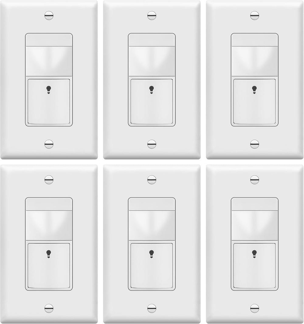 TOPGREENER PIR Motion Sensor Light Switch, Occupancy & Vacancy Motion Sen...