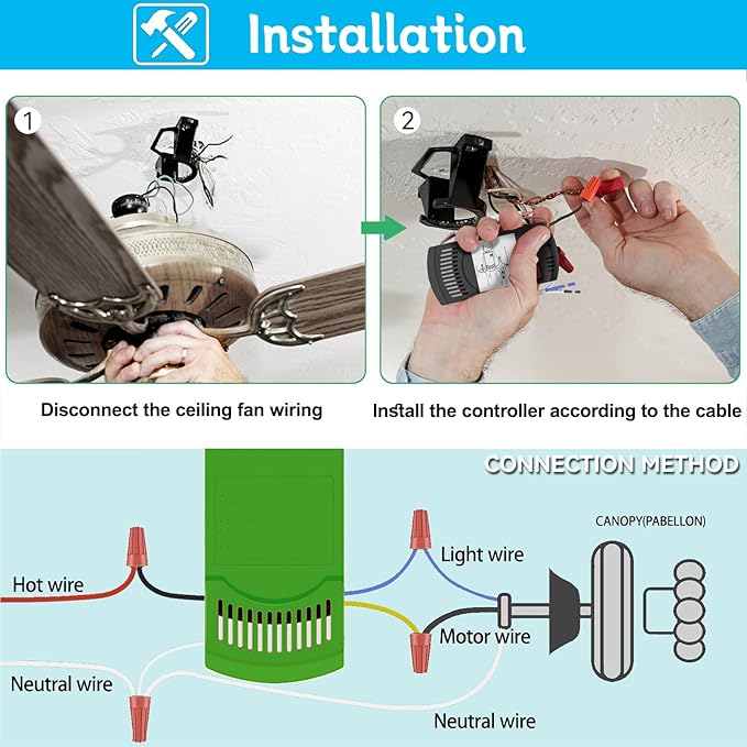 Ceiling Fan Remote Control Kit