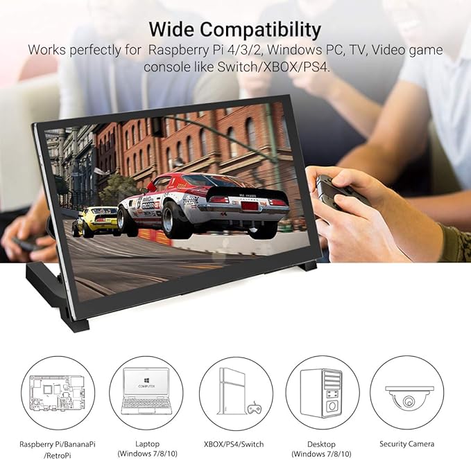 ELECROW 7 Inch Touchscreen Monitor