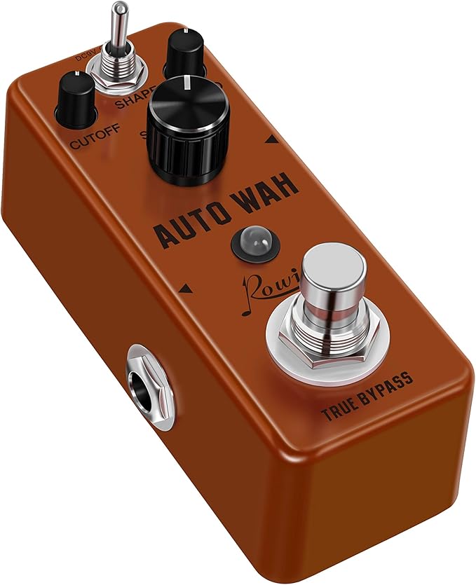Rowin Auto Wah Guitar Effect Pedal Single Effect Mini Digital Pedal