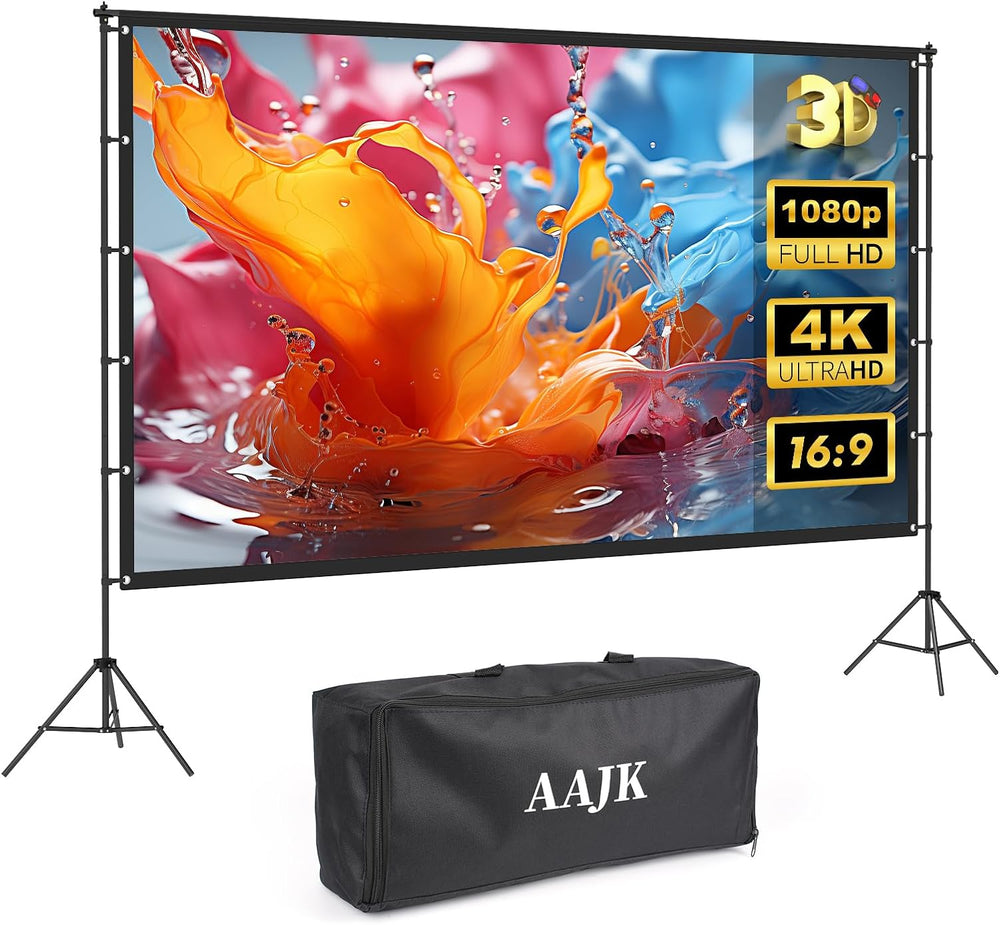 AAJK 100in Projector Screen
