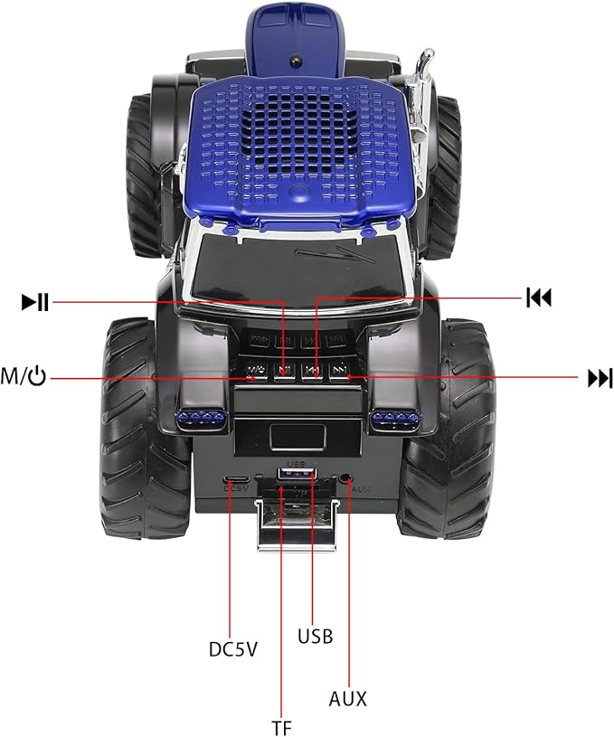 Tractor Head Bluetooth Speaker – unique Bluetooth car speaker