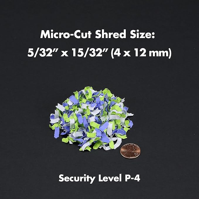 Aurora High-Security 12-Sheet Micro-Cut Paper/CD and Credit Card Shredder