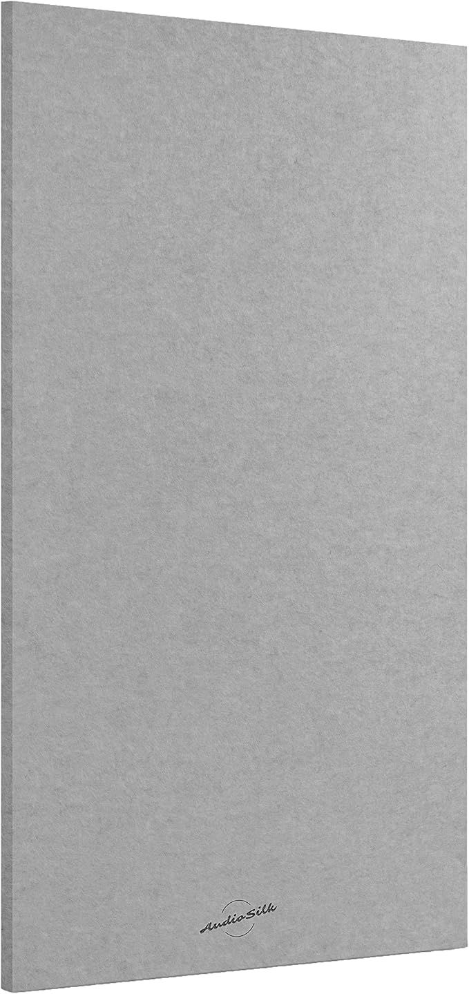 AudioSilk Acoustic Panel, Mid Grey