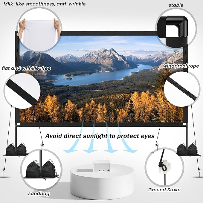 120inch Outdoor Projector Screen