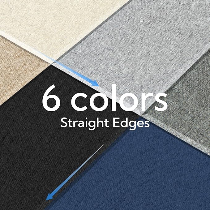 Olanglab Fiberglass Acoustic Wall Panels 4 Pack, 11.8'' x 23.6'